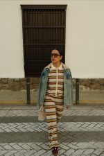 Pantalón telar líneas - Imagen 2