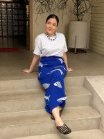 Falda peces azul - Imagen 2