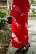 Falda peces roja - Imagen 4