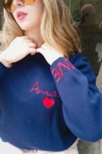 Suéter amour azul - Imagen 3