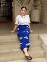 Falda peces azul - Imagen 3