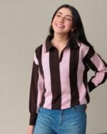 Polo siena café-rosa - Imagen 4