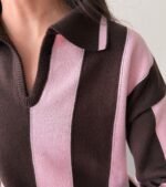 Polo siena café-rosa - Imagen 2