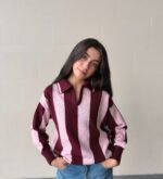 Polo siena vinotinto - rosa - Imagen 4