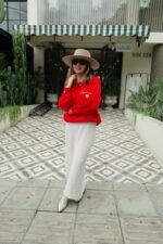 Suéter amour rojo - Imagen 5