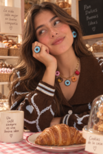 Collar pastel de chocolate - Imagen 2